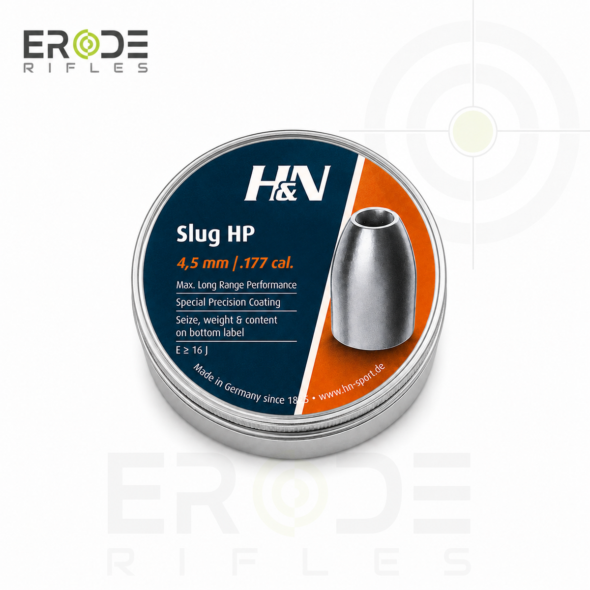 H&N Slug HP 20 Grain Airgun Pellets