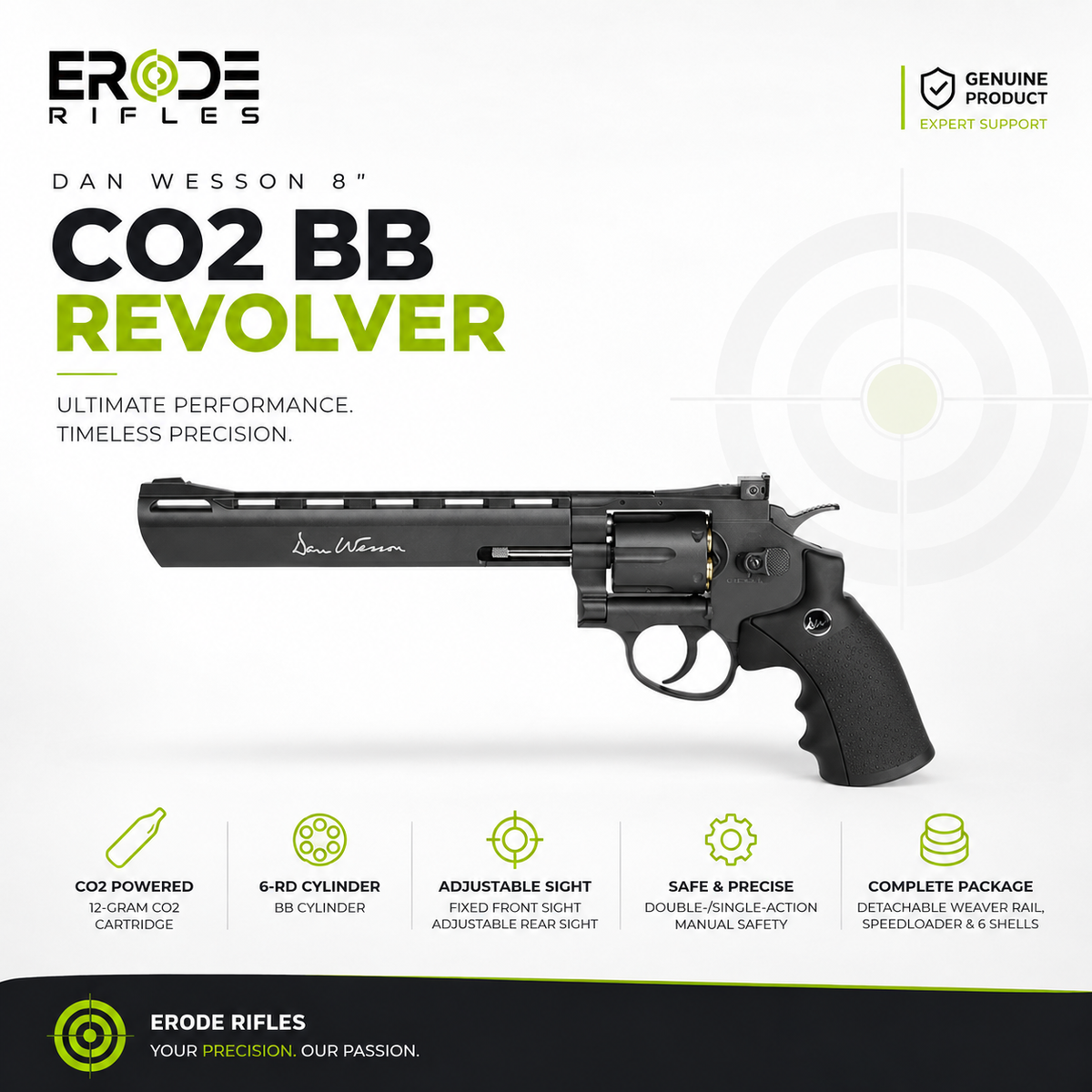 Dan Wesson 8" CO2 BB Revolver
