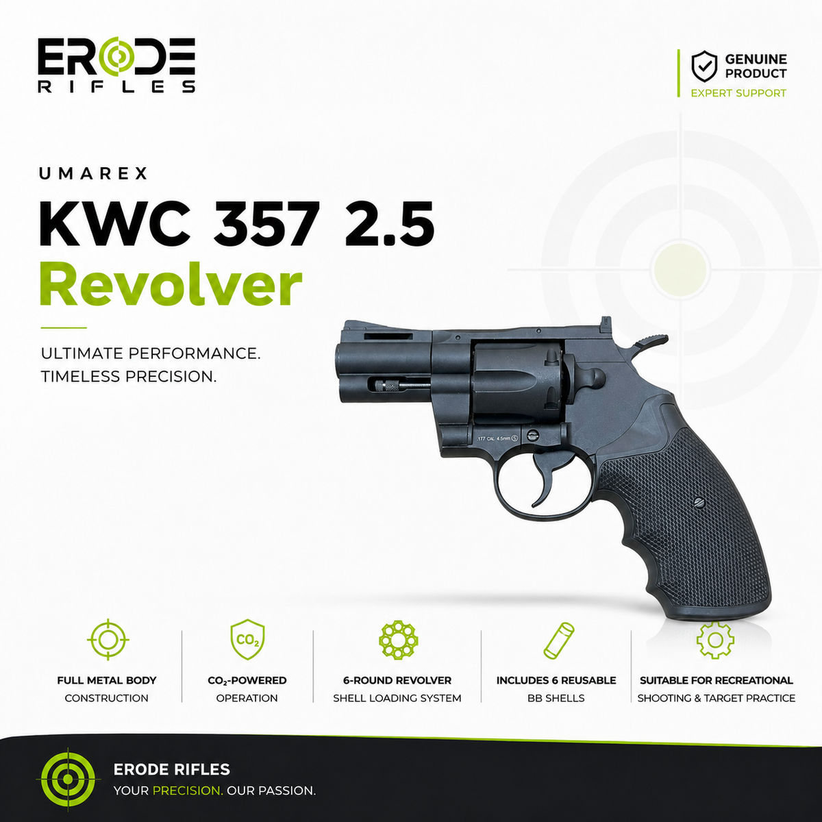 KWC 357 2.5 Revolver