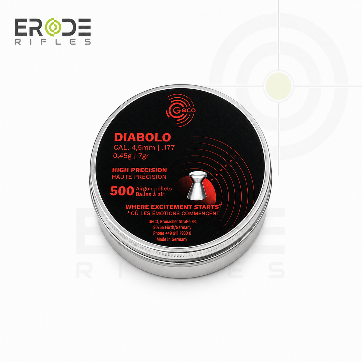GECO DIABOLO 7 Gr Airgun Pellet