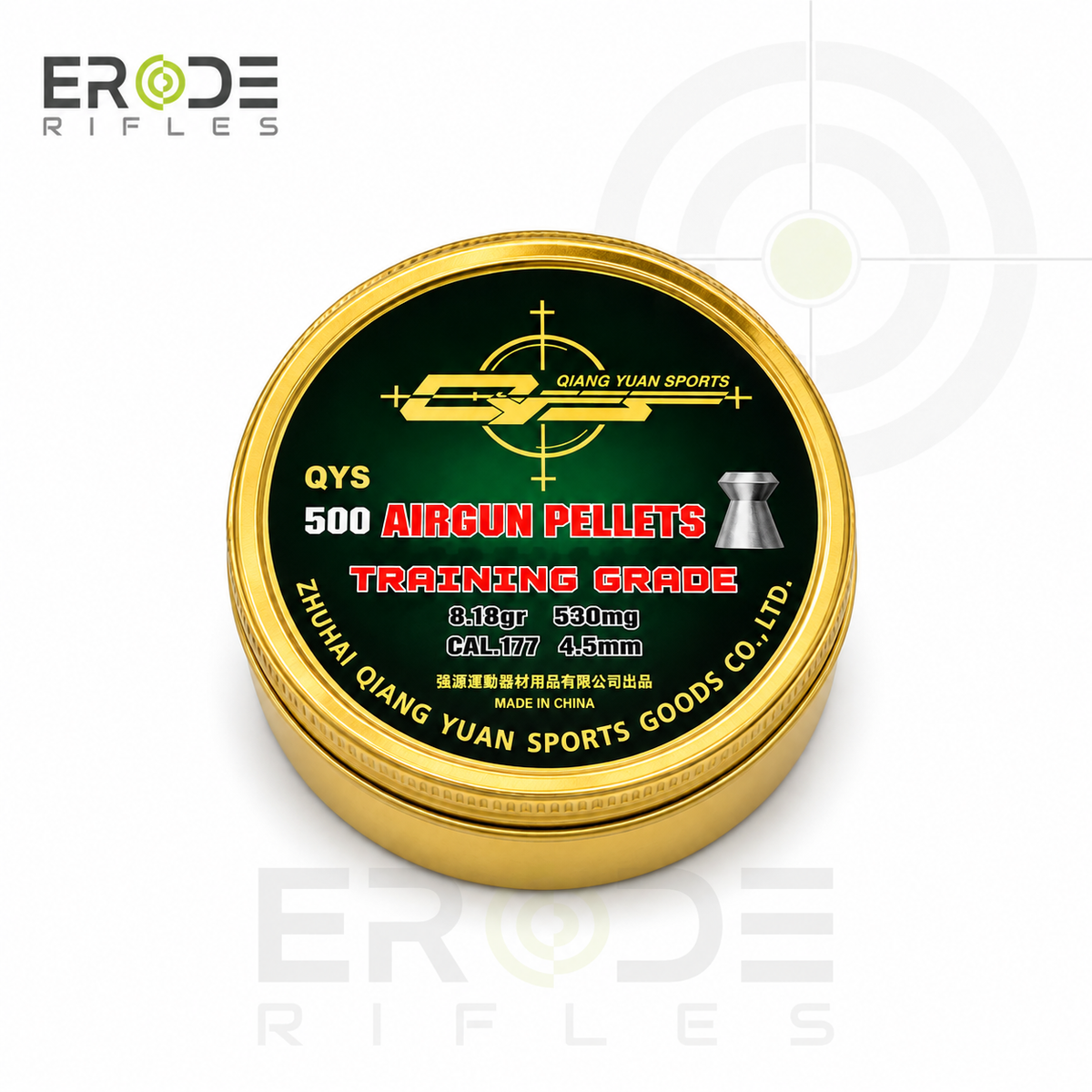 QYS Training Grade 8.18 Gr Airgun Pellets