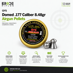 QYS Domed 8.48 Grain Airgun Pellets