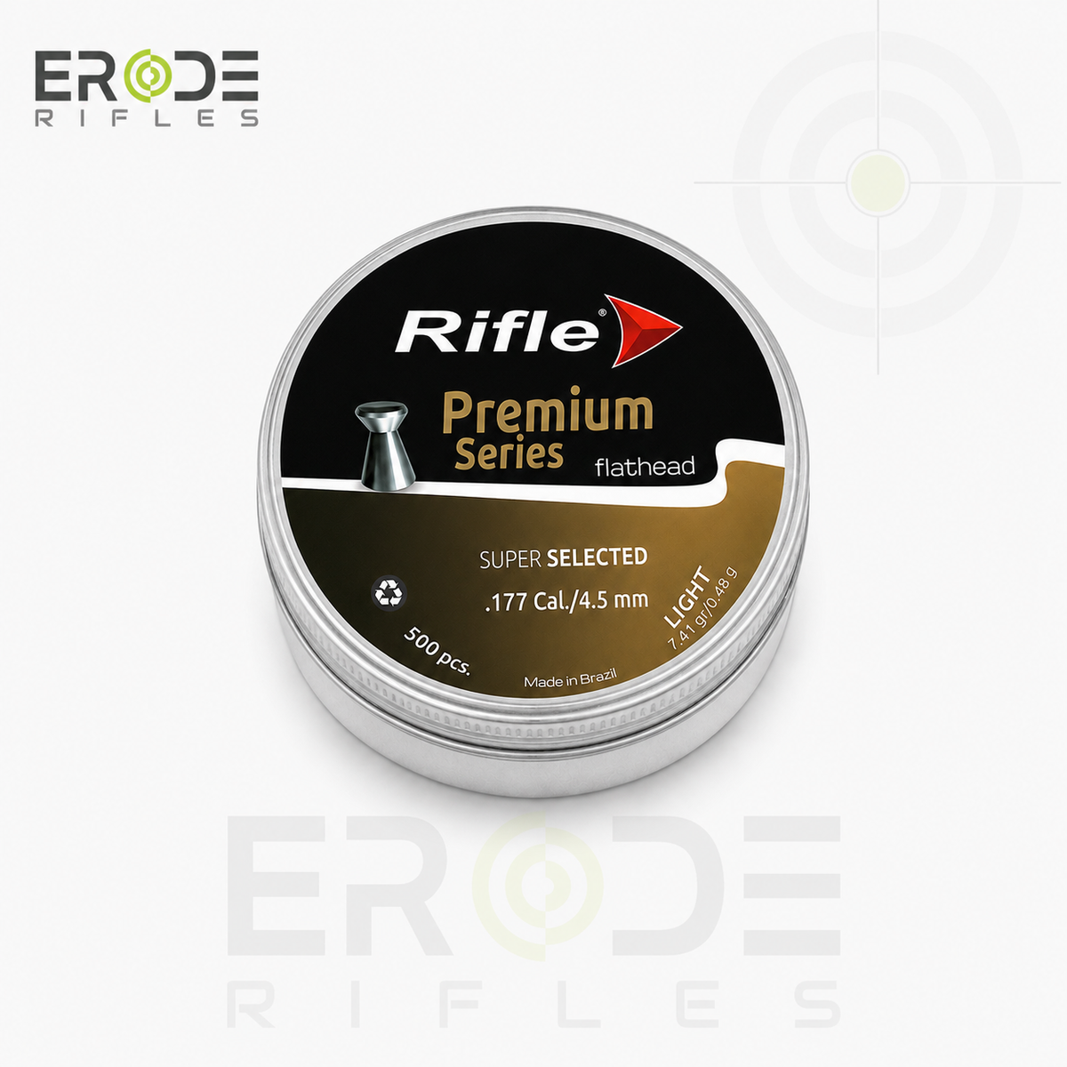 Rifle Premium Series Flathead Light 7.41 Grain Pellets
