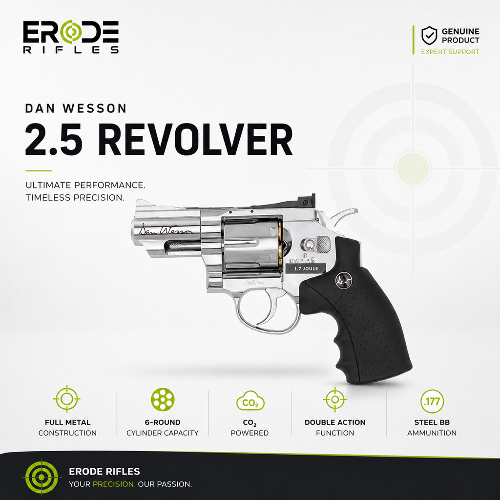 Dan Wesson 2.5" CO₂ BB Revolver – Silver