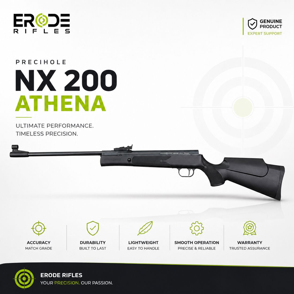 Precihole NX200 Athena Black Air Rifle