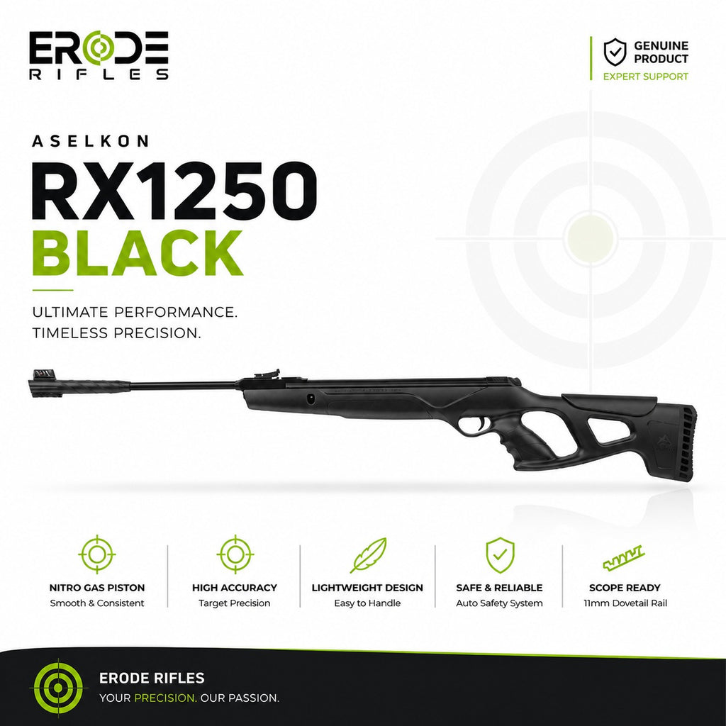 Aselkon RX1250 Black Air Rifle
