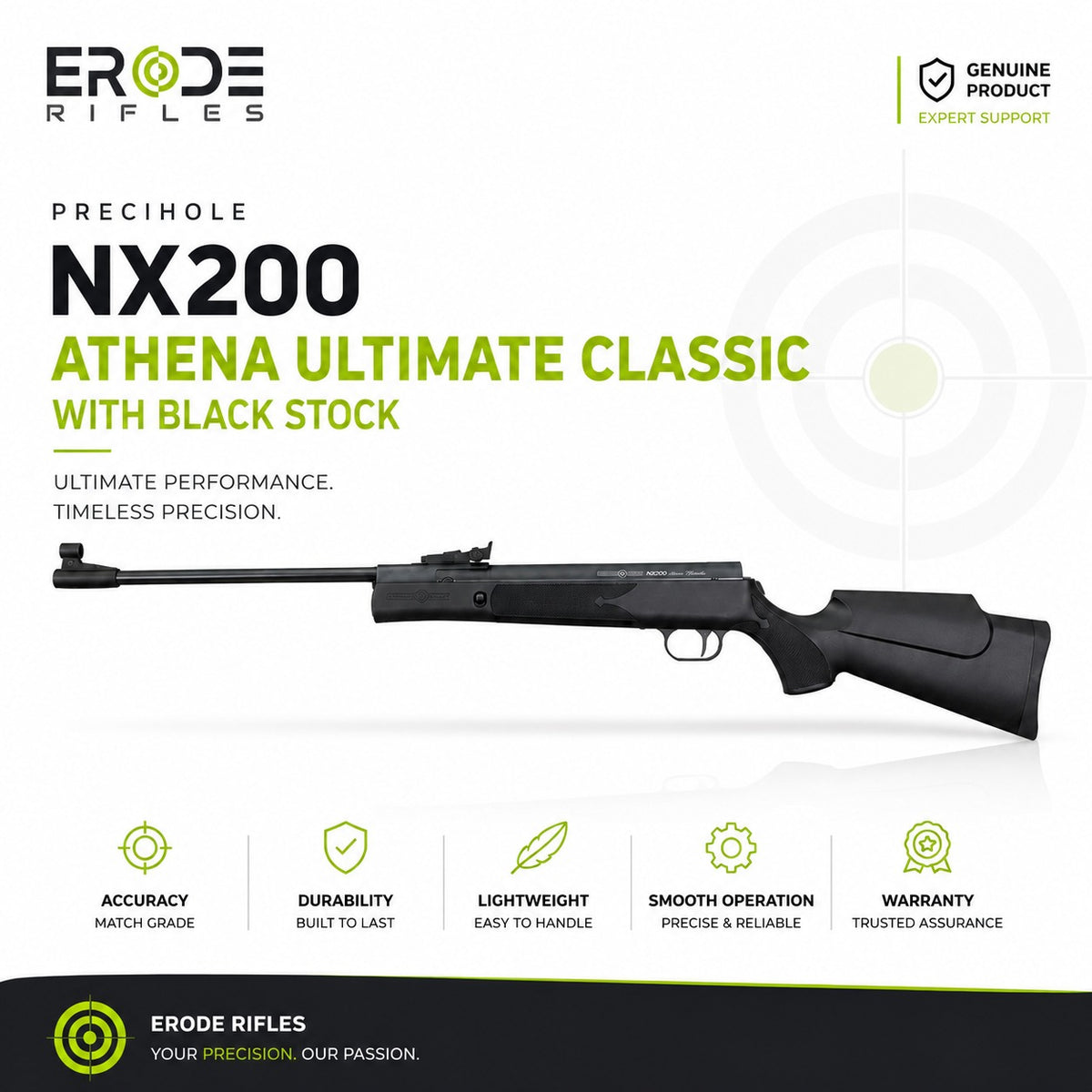 NX200 Athena Ultimate Classic With Black Stock