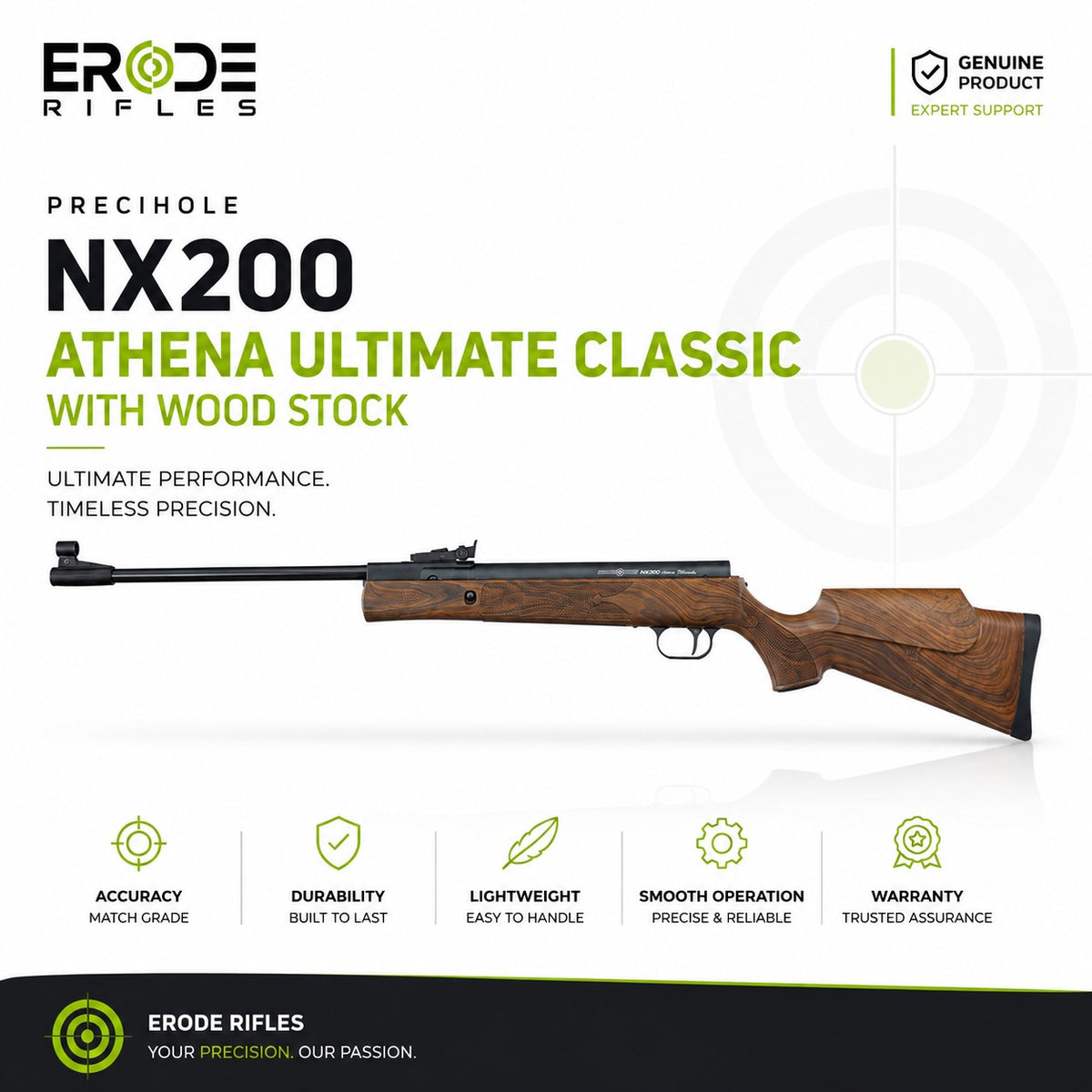NX200 Athena Ultimate Classic With Wood Stock