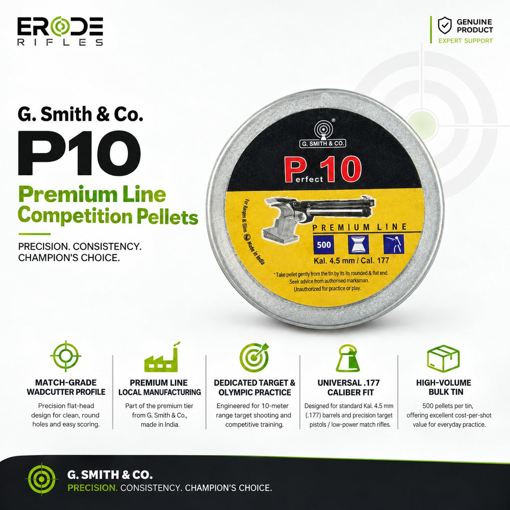 G. Smith P-10 Pistol Premium Line Competition Pellets