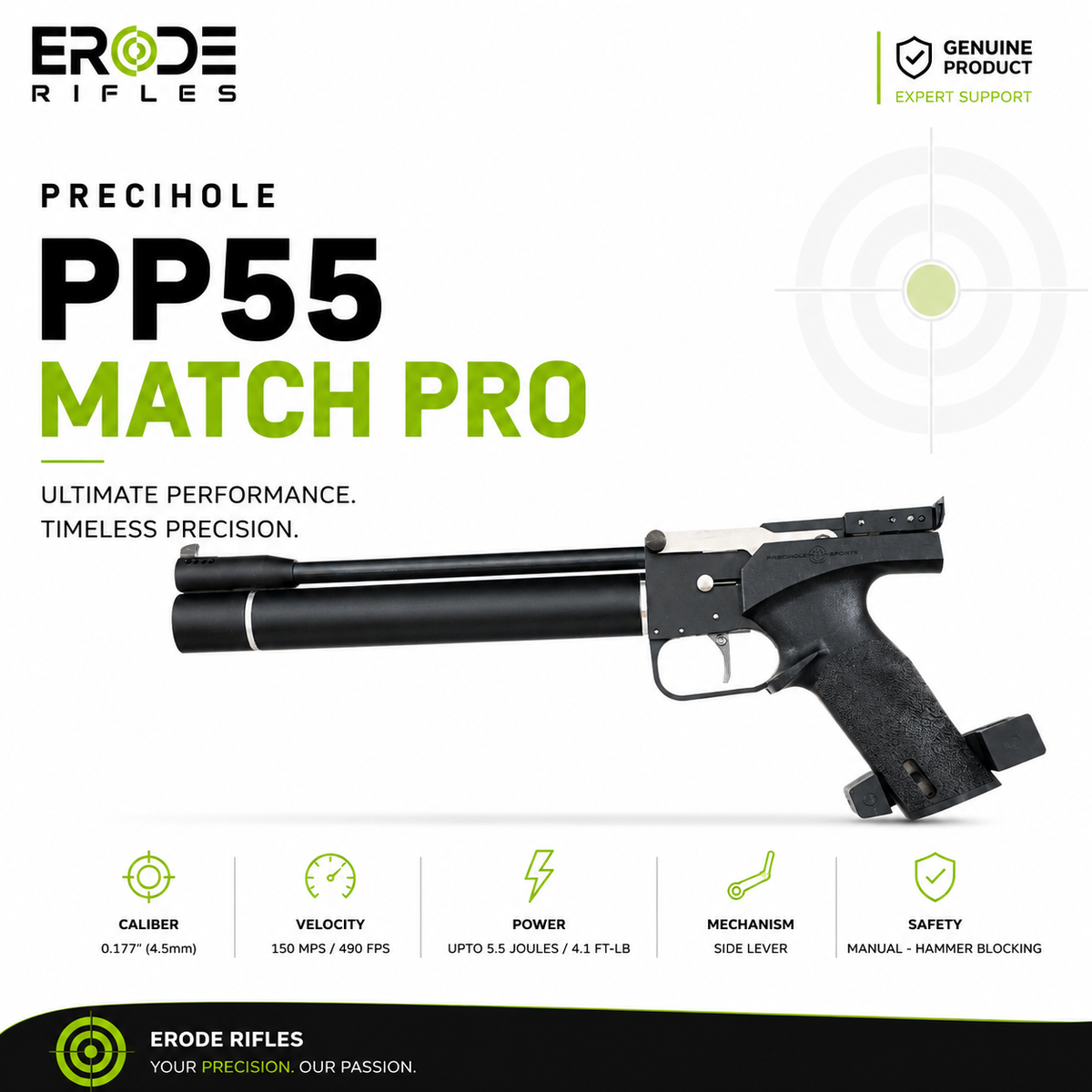 PP55 Match Pro Air Pistol
