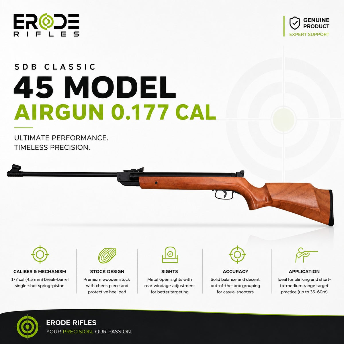 SDB Classic 45 Model Airgun