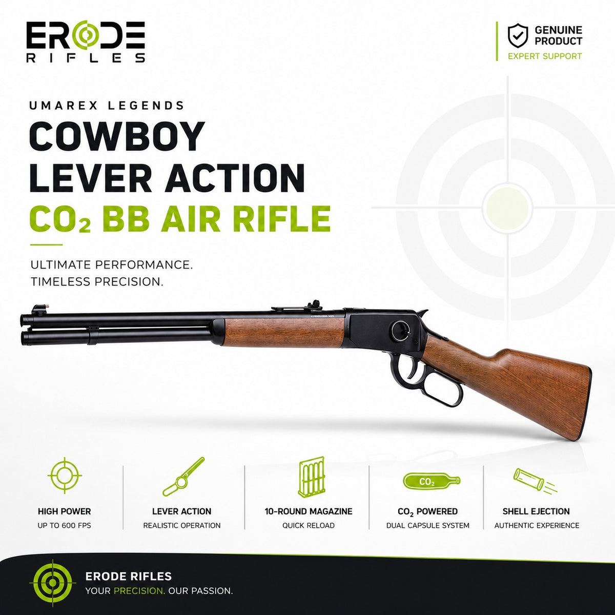 Umarex Legends Cowboy Lever Action CO₂ Air Rifle