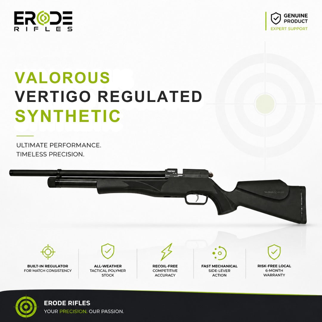 Valorous Vertigo Regulated Synthetic PCP Air Rifle