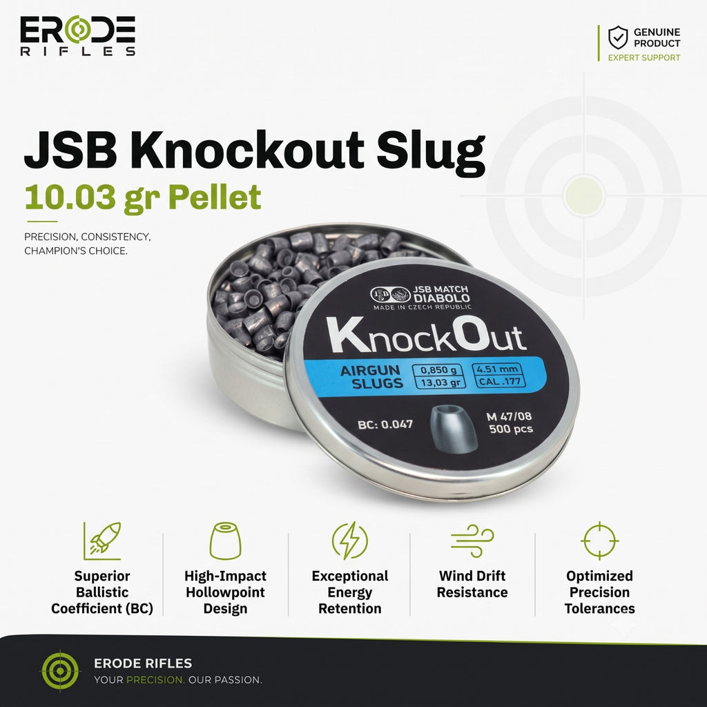 JSB Knockout Slug. 10.03 gr Pellet
