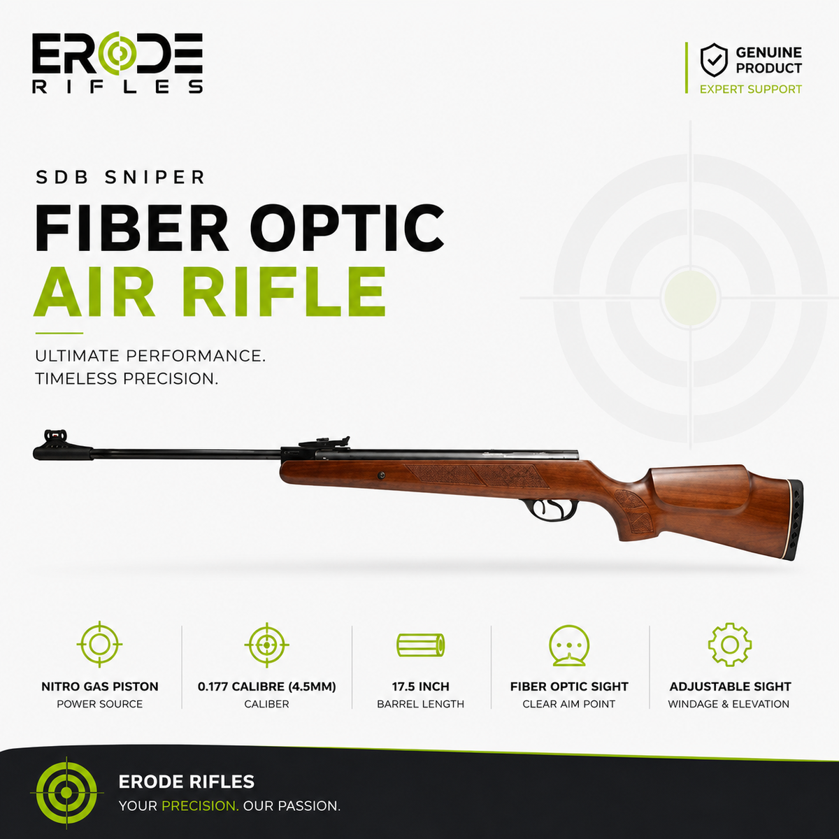 SDB Sniper Fiber Optic Air Rifle