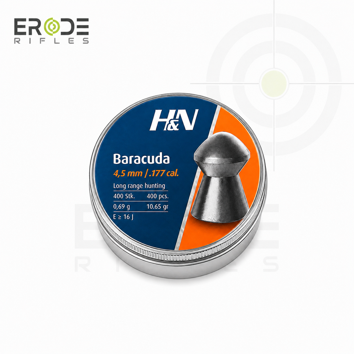 H&N Baracuda 10.65 Gr Airgun Pellets